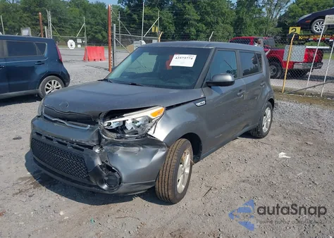 2016 Kia Soul из США, поврежденный, VIN KNDJN2A24G7367180
